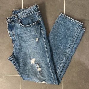 Levi’s 501 Original High Rise Straight Jeans